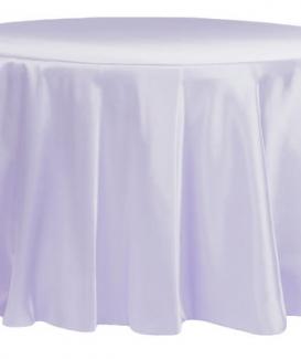 White satin round table cloths tablecloth overlays