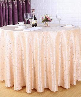 Wholesale embroidered damask dining tablecloth table cloth factory