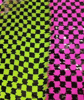 Sparkle multicolor sequin material embroidery fabric wholesale for garments