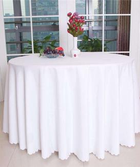 Polyester plain color 120 inch round/square white table linen tablecloth blue,black,red,purple