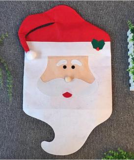 None-woven fabric Christmas Kids Chair Cap Covers Supplier