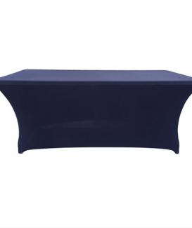4ft/6ft/8ft rectangular spandex stretchy table cloths cover 6ft wholesale