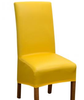 Extra large artificial leatehr universal mustard dining cahir covers for living room