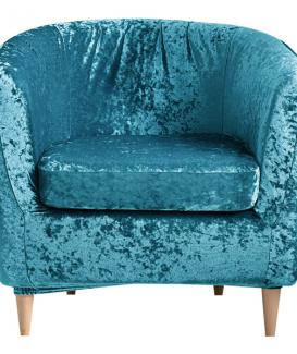 2 piece elastic swivel barrel tub chair covers slipcover