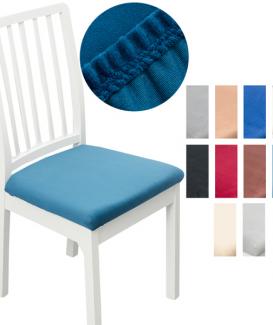 Velvet spandex theater elastic chair seat cushion covers the range dining chair seat covers